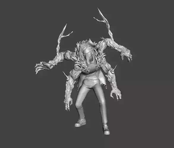 Kai Chisaki full power 3D Model