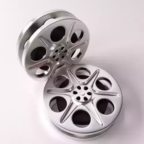 Film Reel 3D model