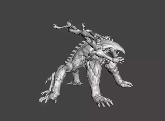 Kai Chisaki Monster 3D Model