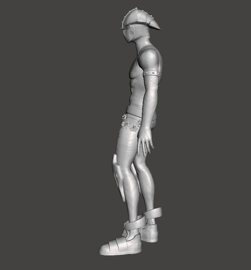 Kamui Woods Shinji Nishiya 3D Model 3D print model_1