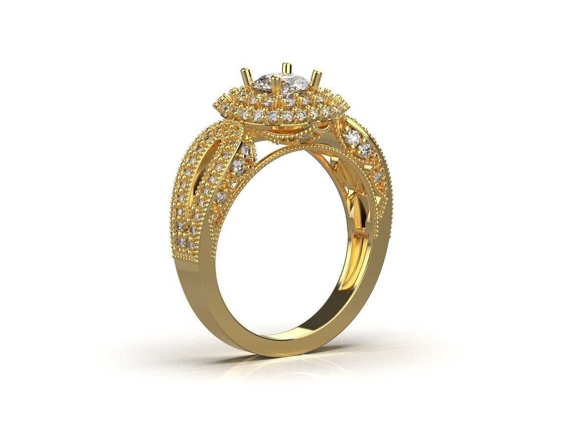 ring code 98 3D print model_12