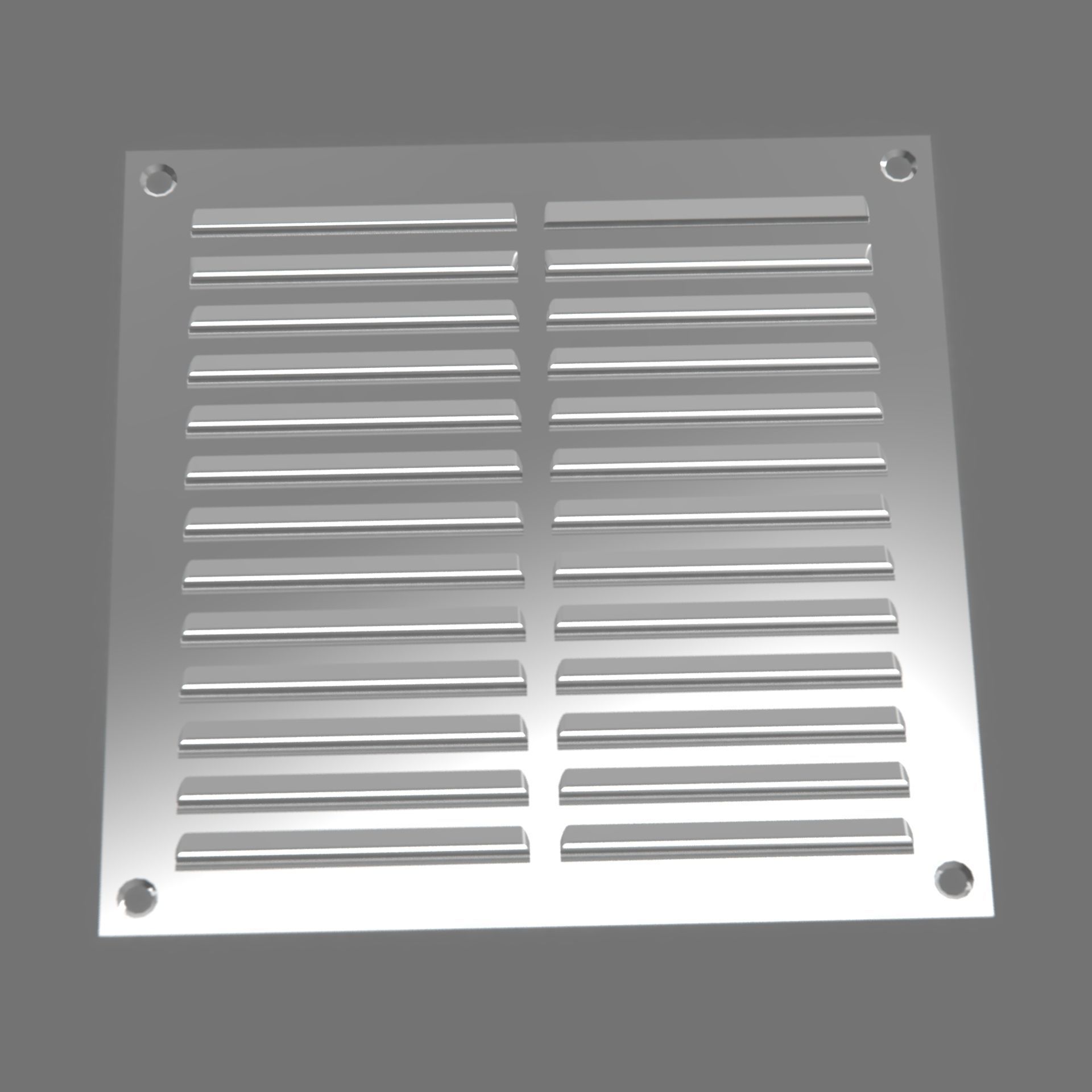 Ventilation Grille 3D print model_1