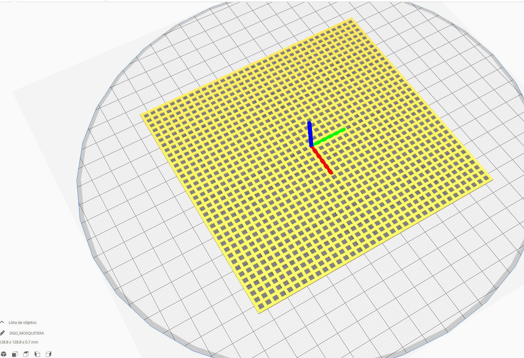 Ventilation Grille 3D print model_7
