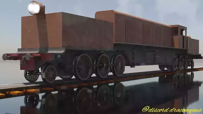 Garratt diesel inside frame version