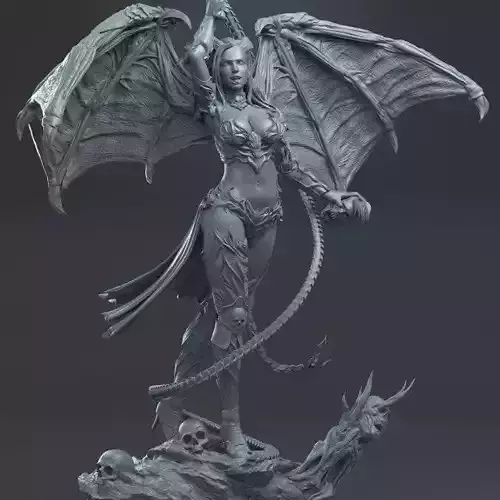 Succubus 3D Printing Creation