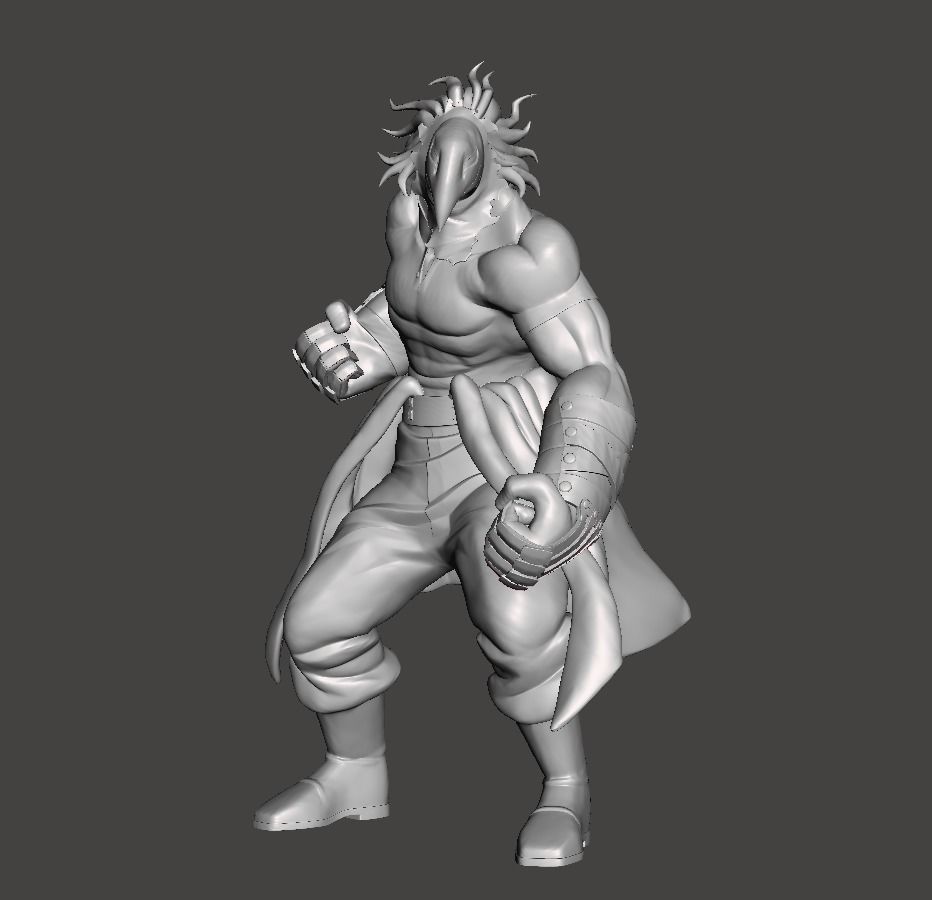 Kendo Rappa 3D Model 3D print model_2