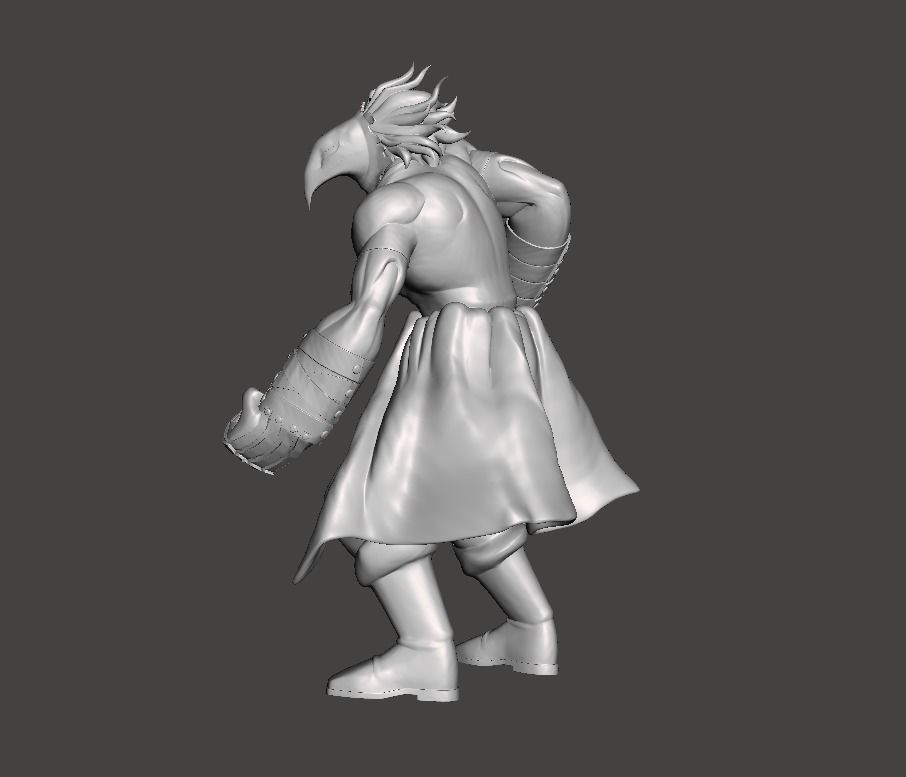 Kendo Rappa 3D Model 3D print model_1