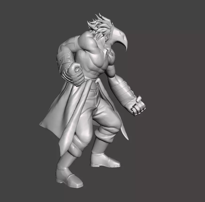 Kendo Rappa 3D Model 3D print model_0