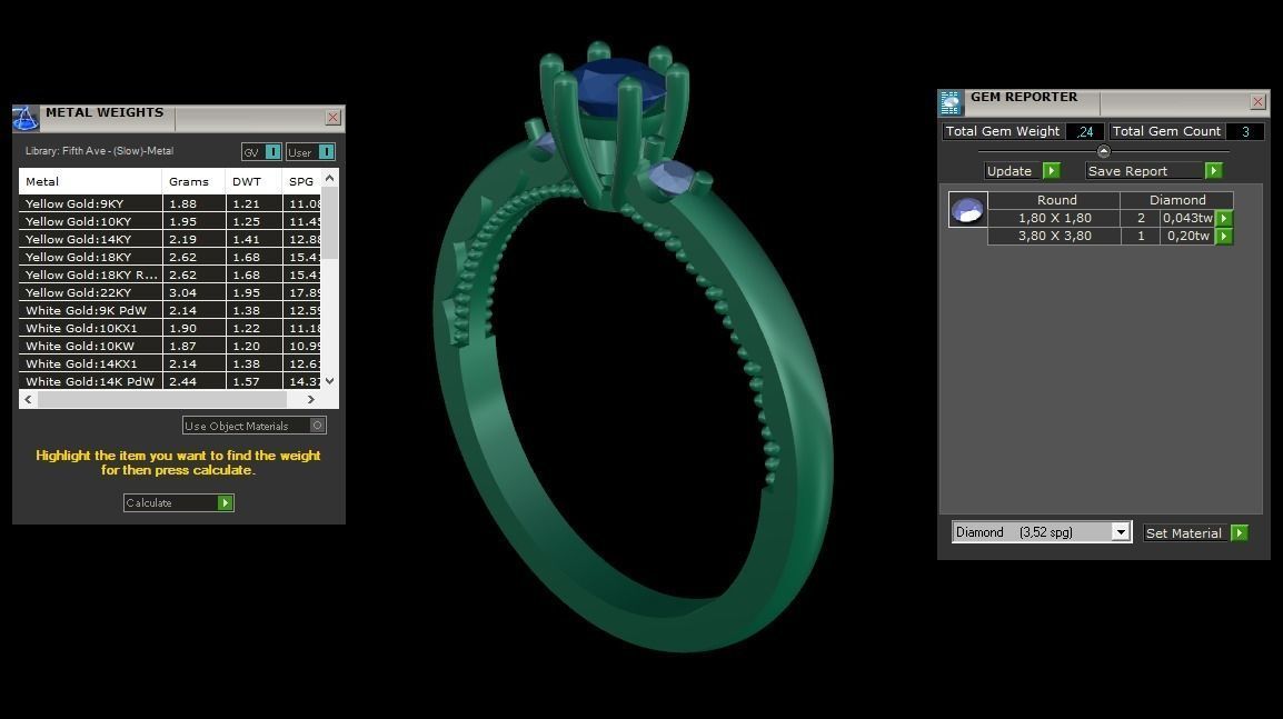ring code 88 3D print model_2
