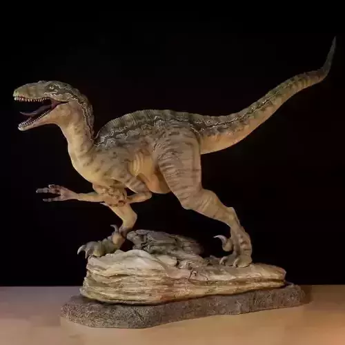 Velociraptor 3D Printing Creation 3D print model