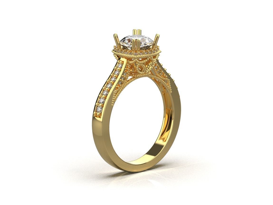 ring code 78 3D print model_12