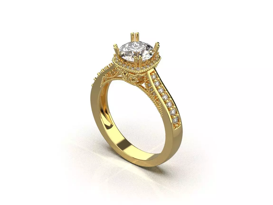 ring code 78 3D print model_0