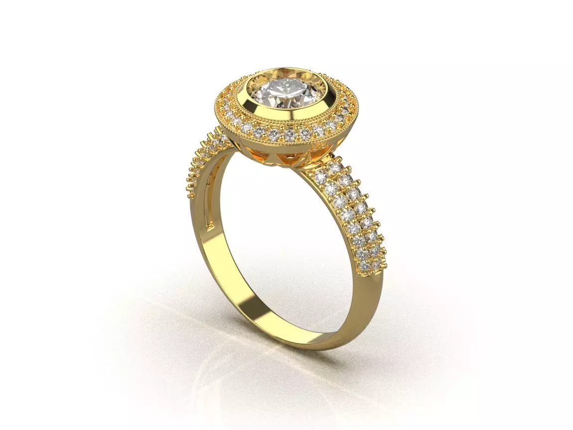 ring code 76 3D print model