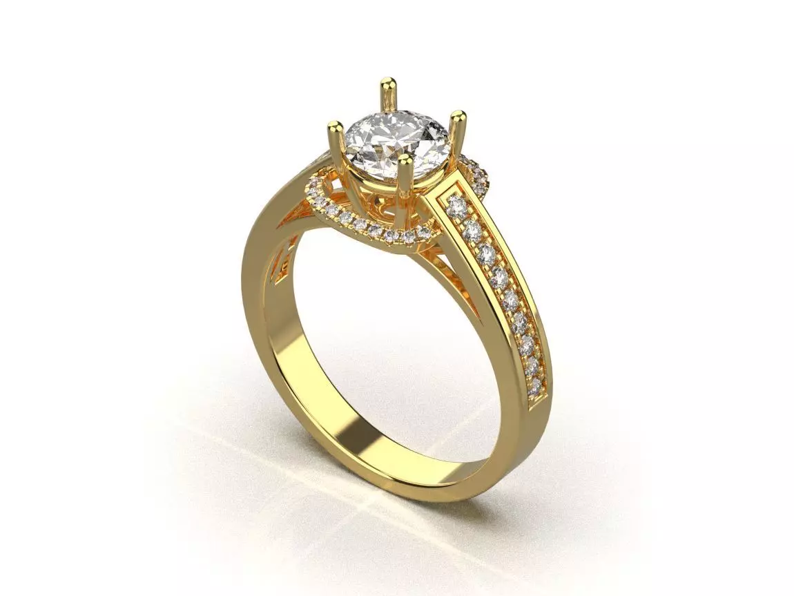 ring code 74 3D print model