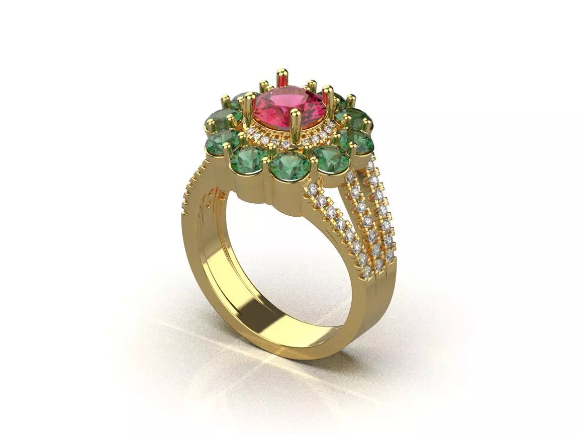 ring code 73 3D print model_0