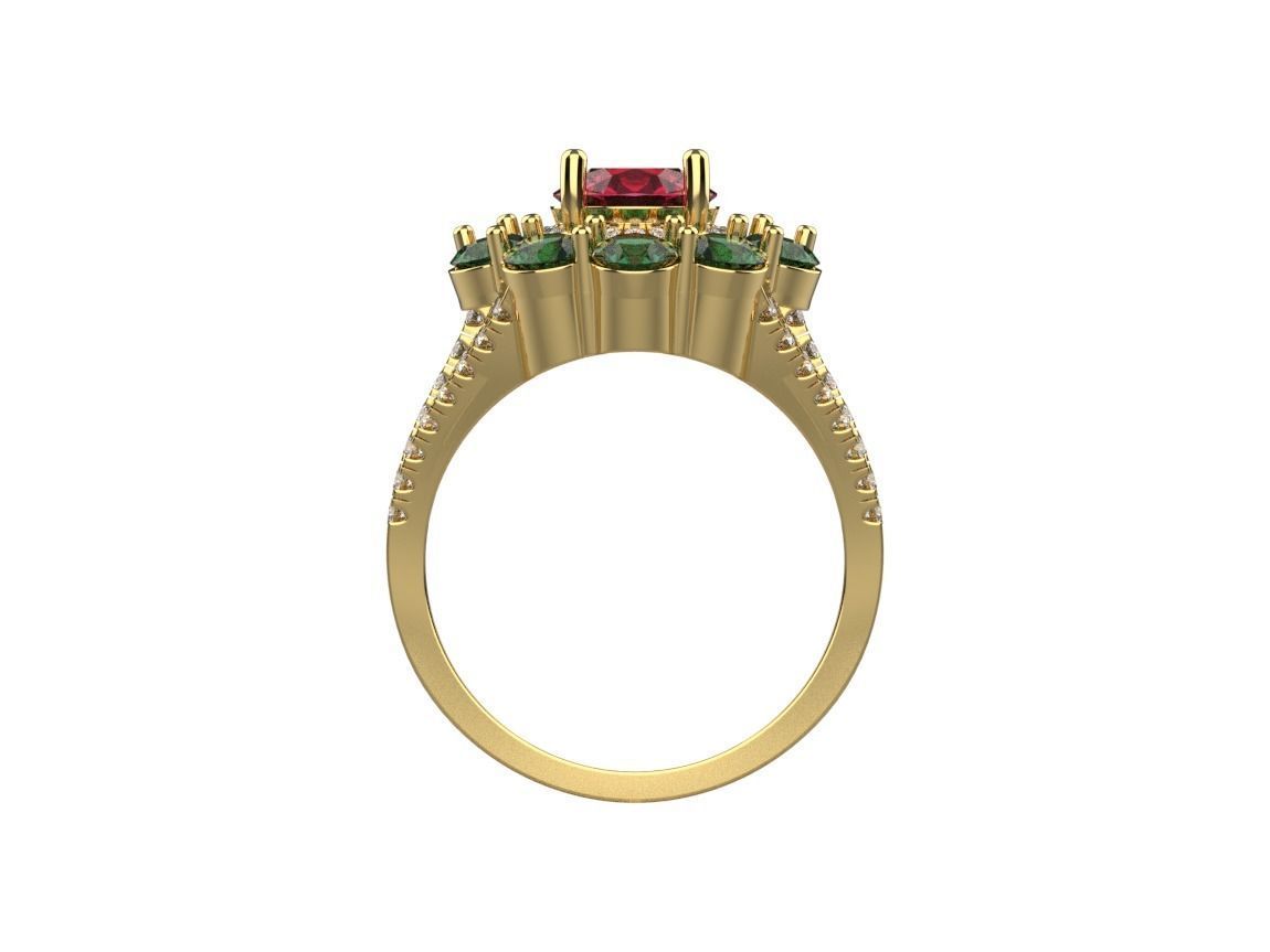 ring code 73 3D print model_7