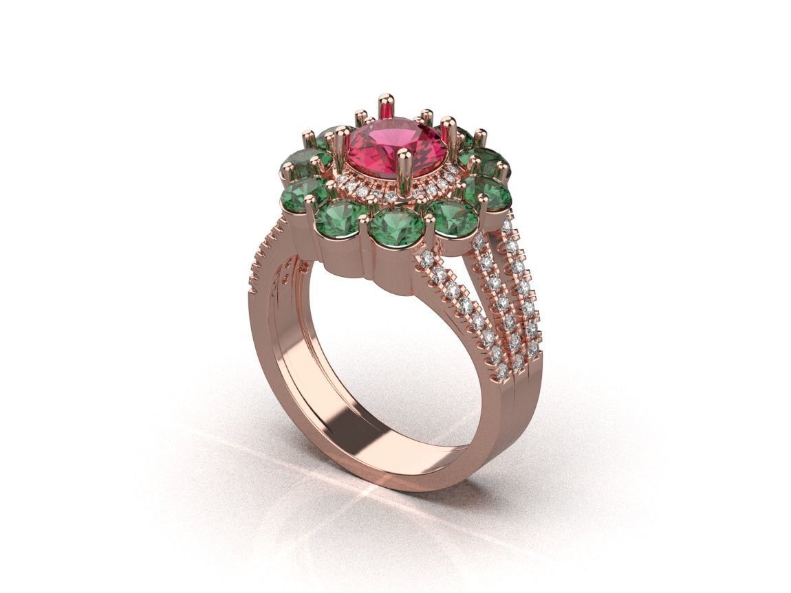 ring code 73 3D print model_13