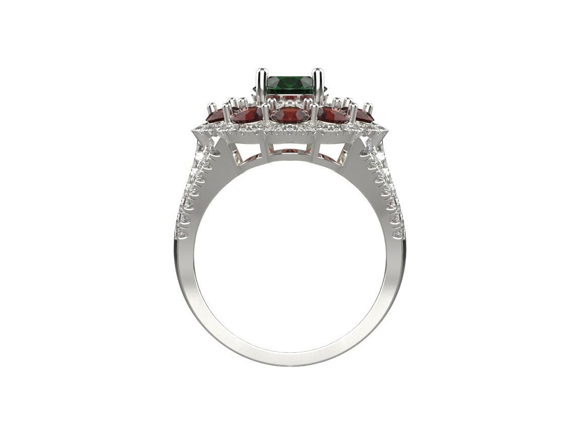 ring code 72 3D print model_9