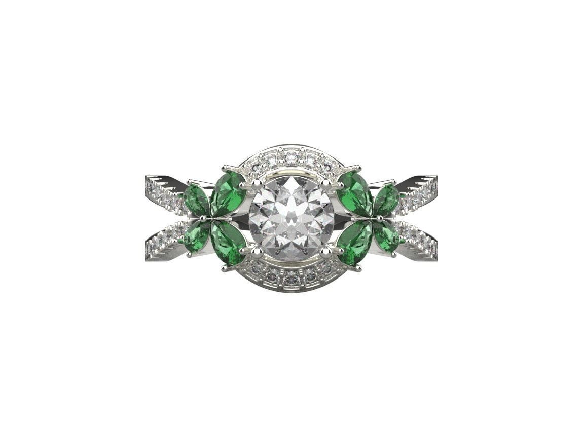 ring code 67 3D print model_4