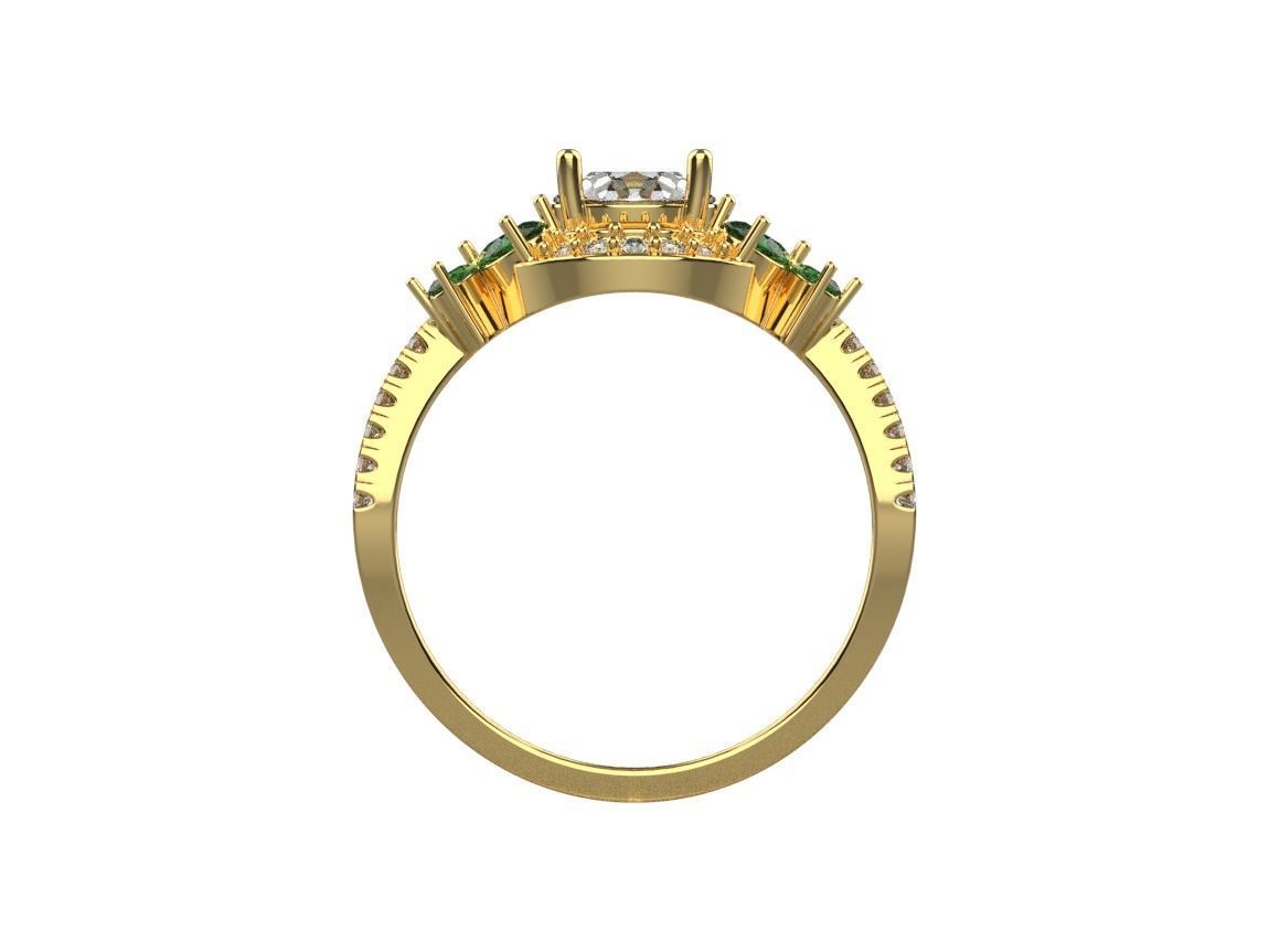 ring code 67 3D print model_7