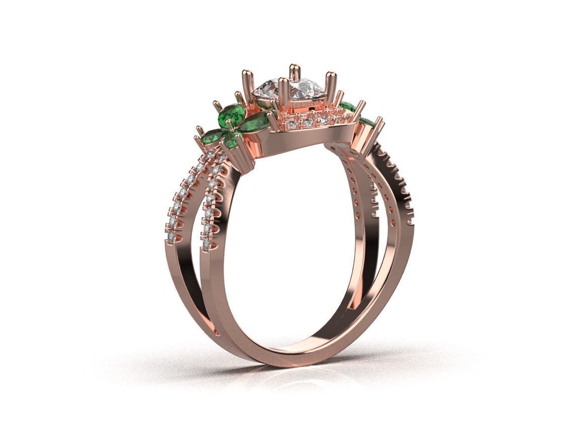 ring code 67 3D print model_11