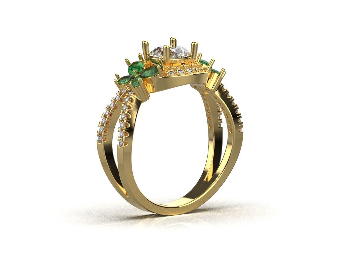 ring code 67 3D print model_12