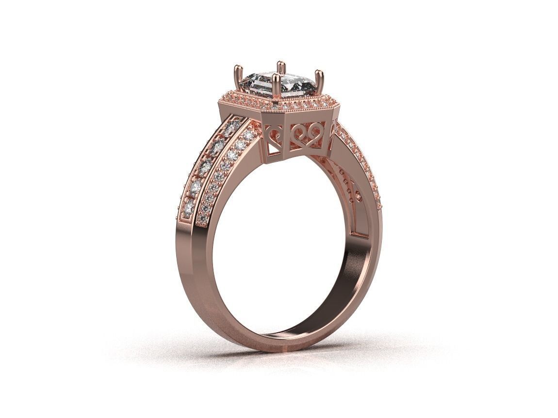 ring code 63 3D print model_11