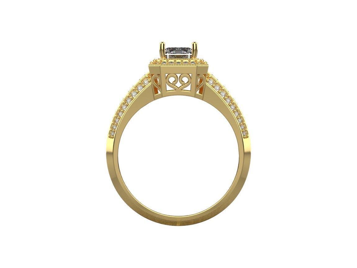 ring code 63 3D print model_7