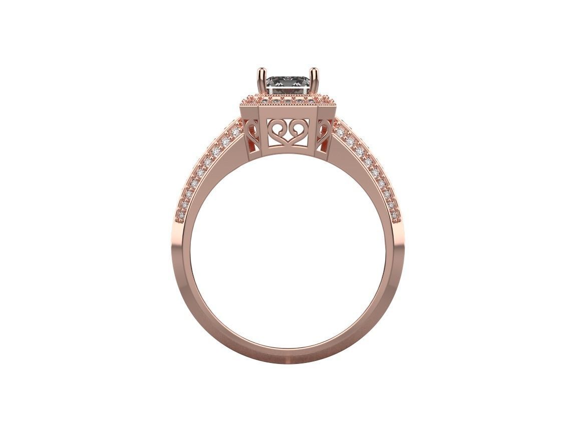 ring code 63 3D print model_8