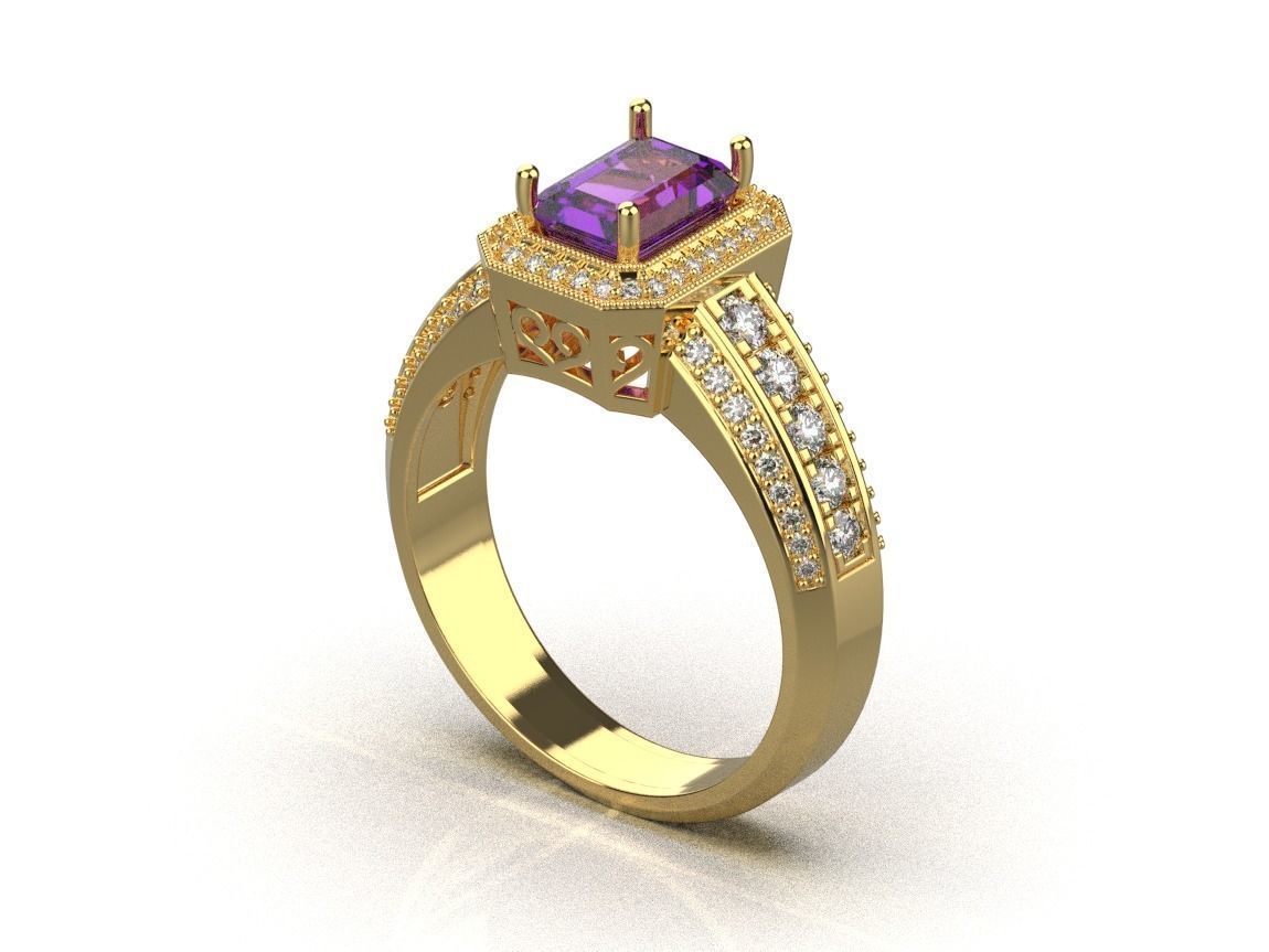 ring code 63 3D print model_17