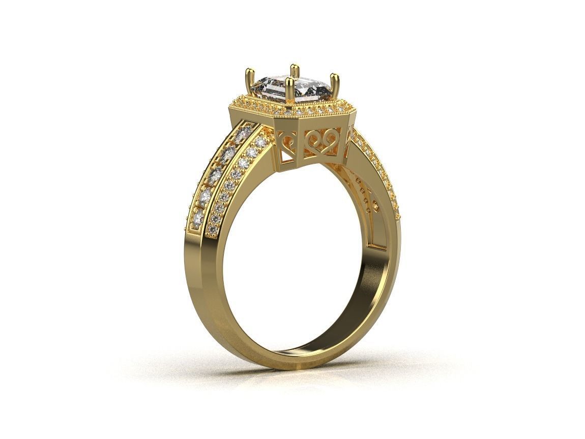 ring code 63 3D print model_12