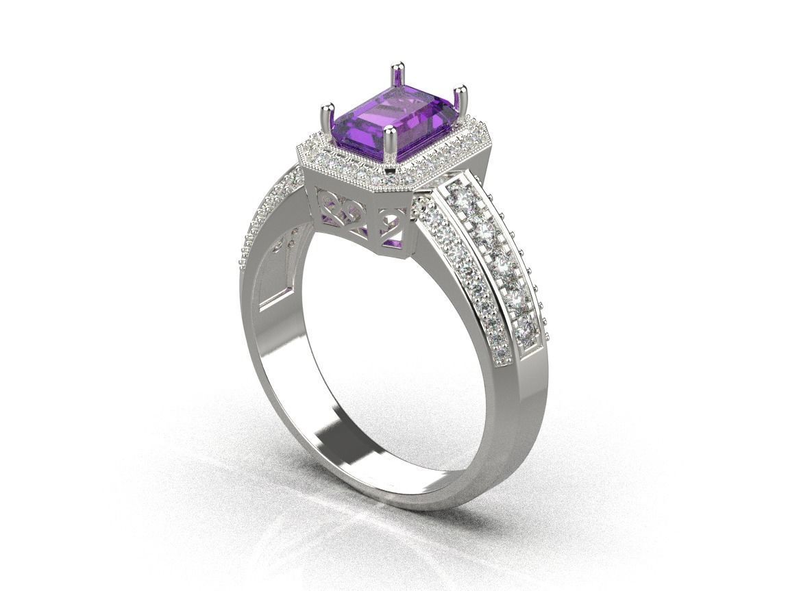 ring code 63 3D print model_15