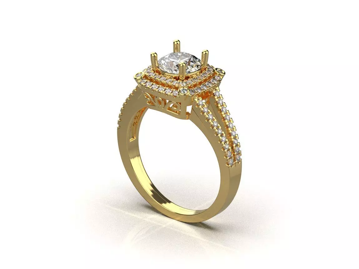 ring code 55 3D print model