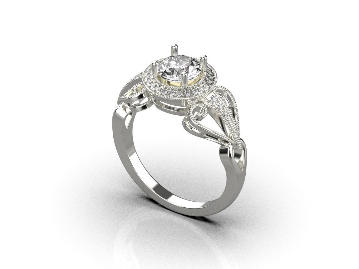 ring code 51 3D print model_14