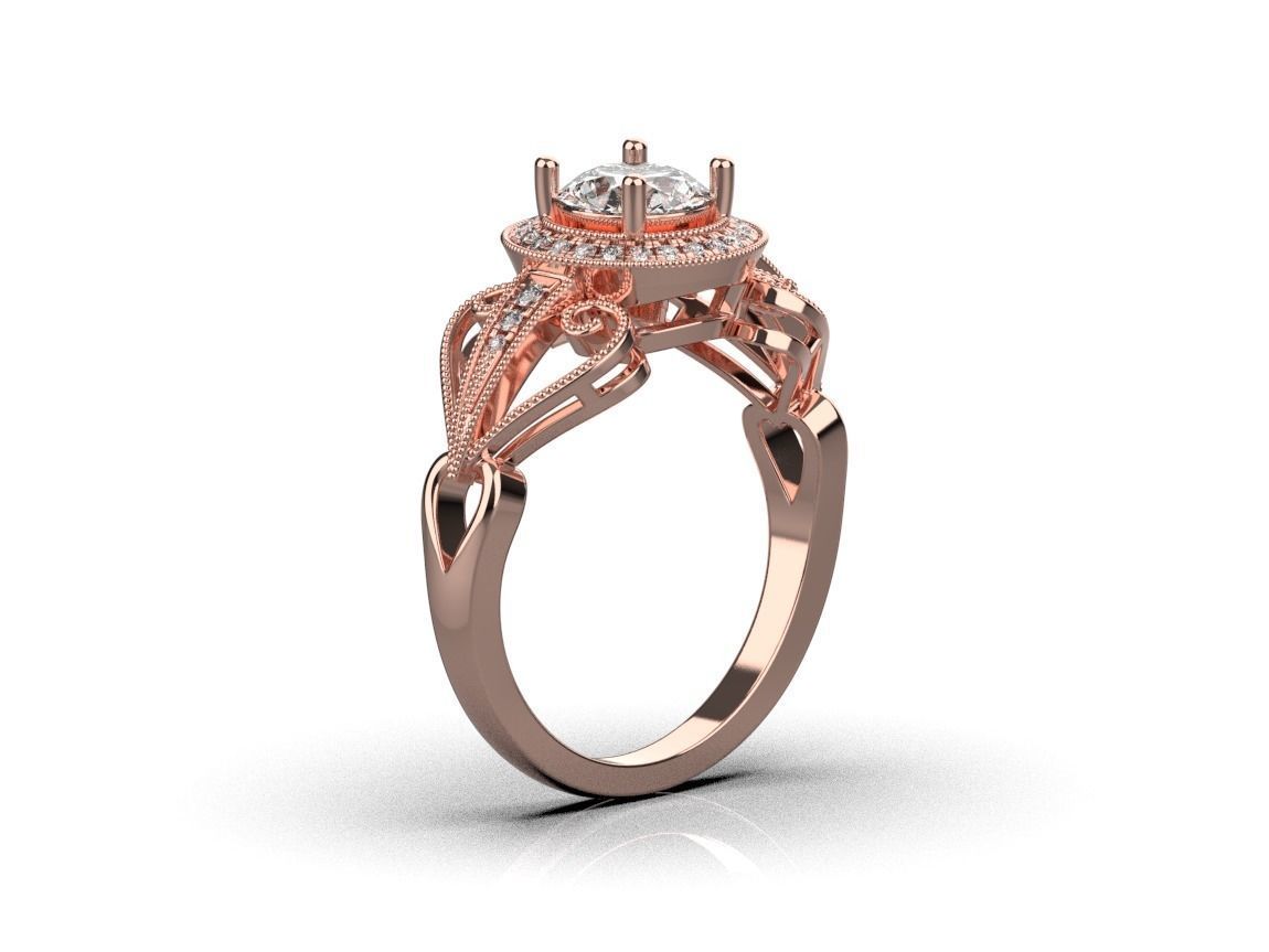 ring code 51 3D print model_11