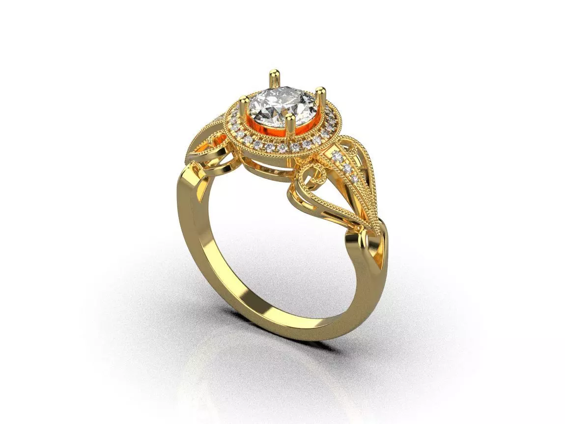 ring code 51 3D print model_0