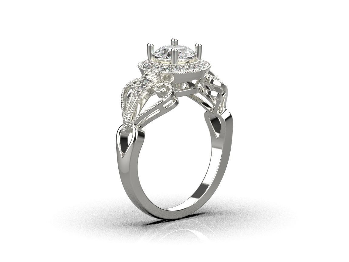 ring code 51 3D print model_10