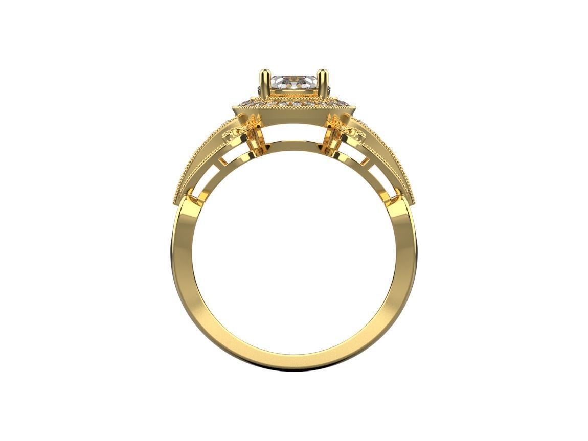 ring code 51 3D print model_7