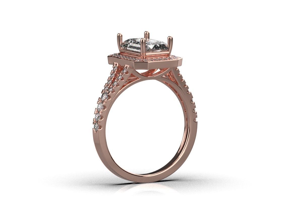 ring code 50 3D print model_11