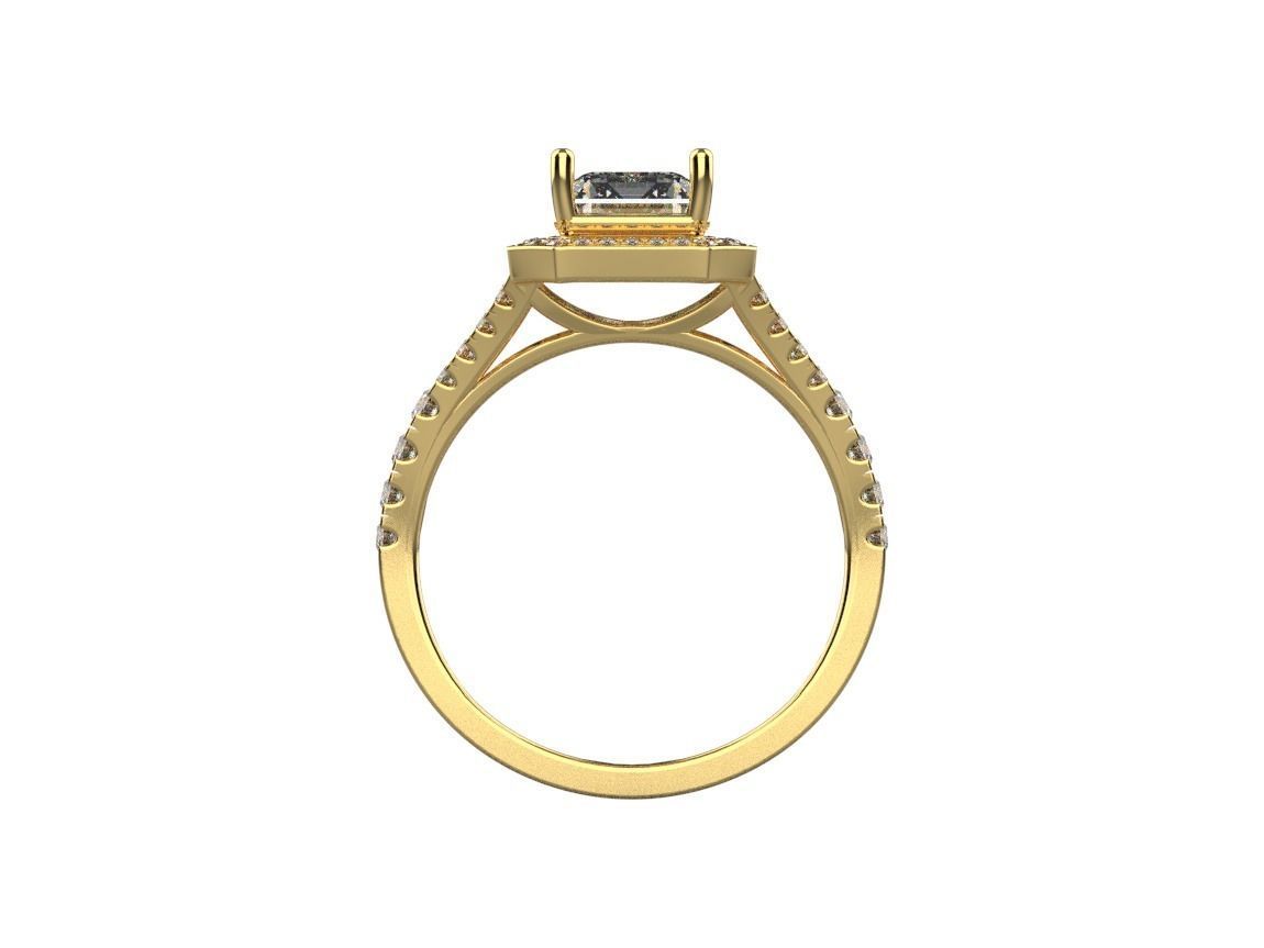 ring code 50 3D print model_7