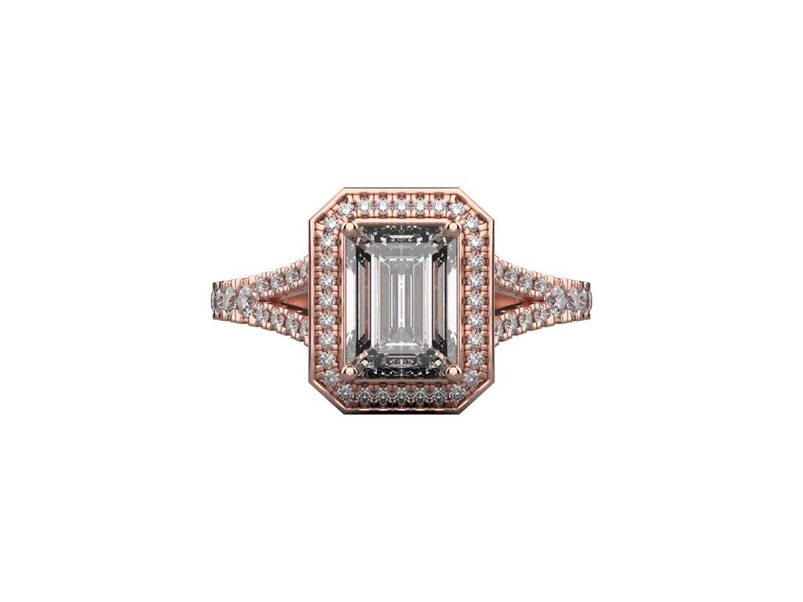 ring code 50 3D print model_5