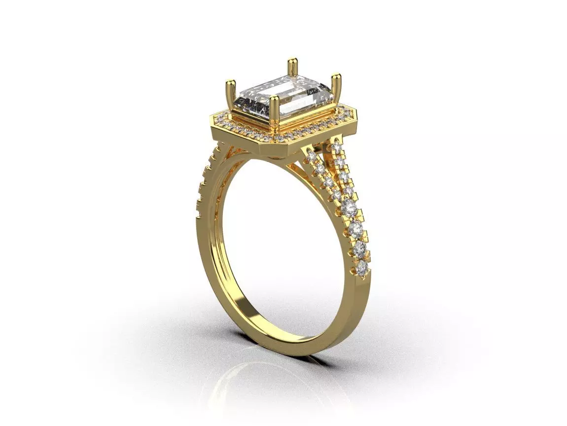 ring code 50 3D print model_0