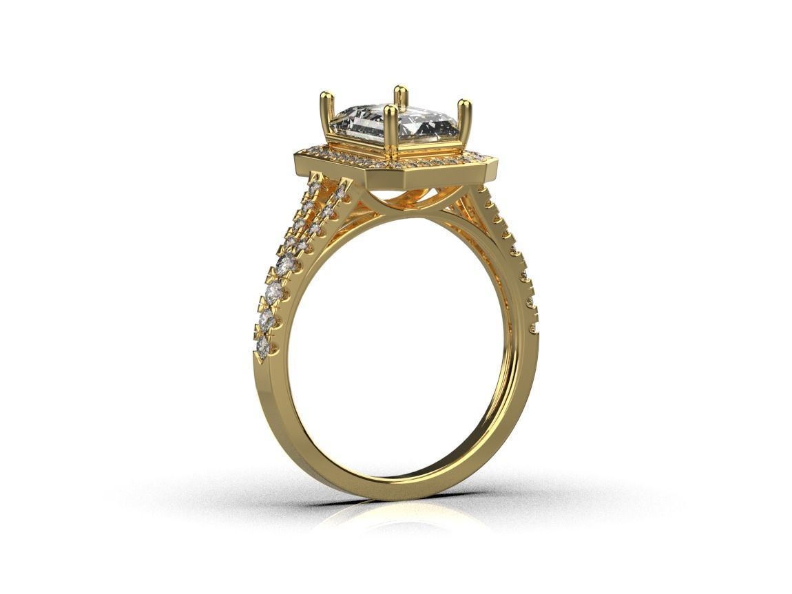 ring code 50 3D print model_12