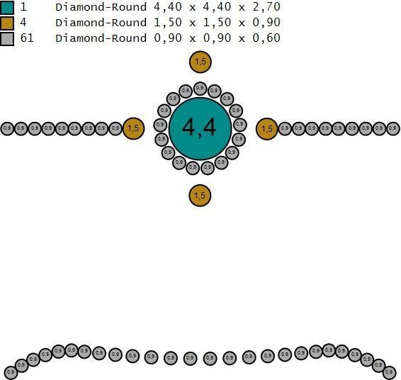 ring code 46 3D print model_3