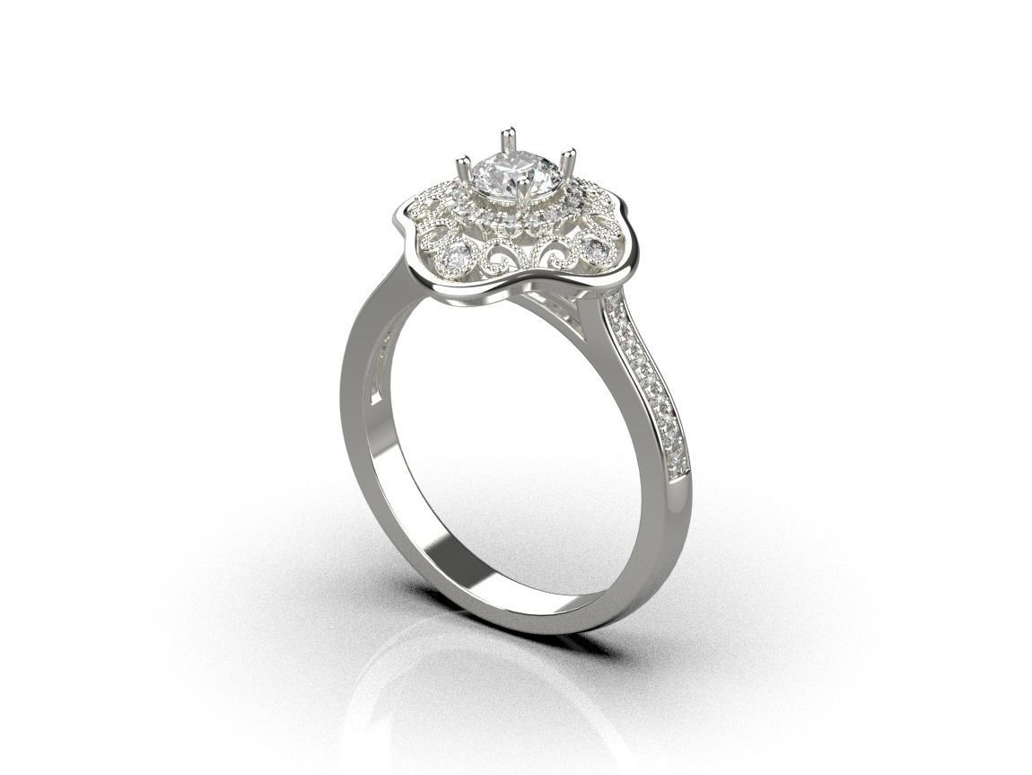 ring code 46 3D print model_17