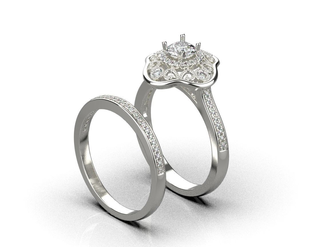 ring code 46 3D print model_4