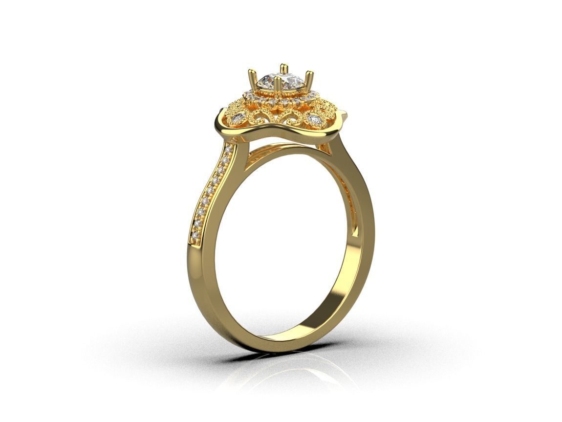 ring code 46 3D print model_14