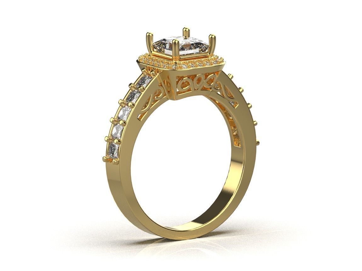 ring code 38 3D print model_12