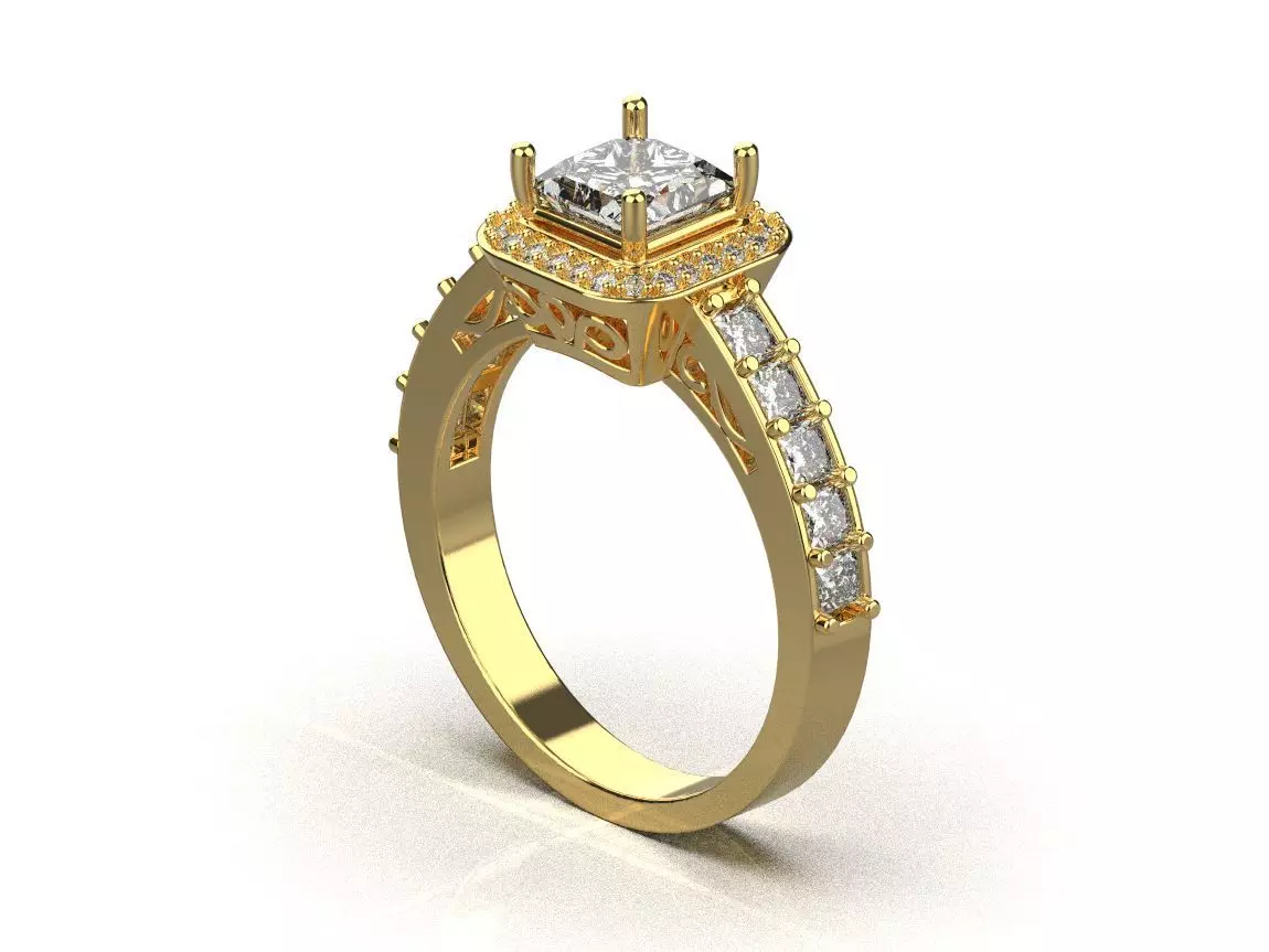 ring code 38 3D print model_0