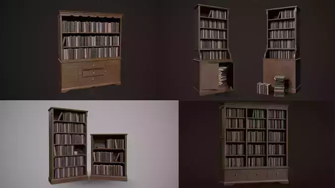 Victorian Bookcase Collection 